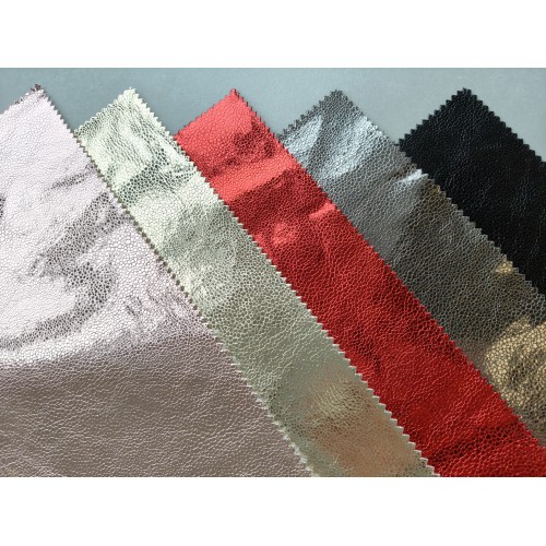 Metallic Fabic High Quality  Foil Fabric for Bags and Shoes