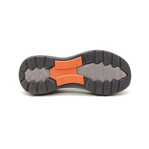 Eva one-time foaming two-color tpr film sports running sole non-slip and wear-resistant outsole 